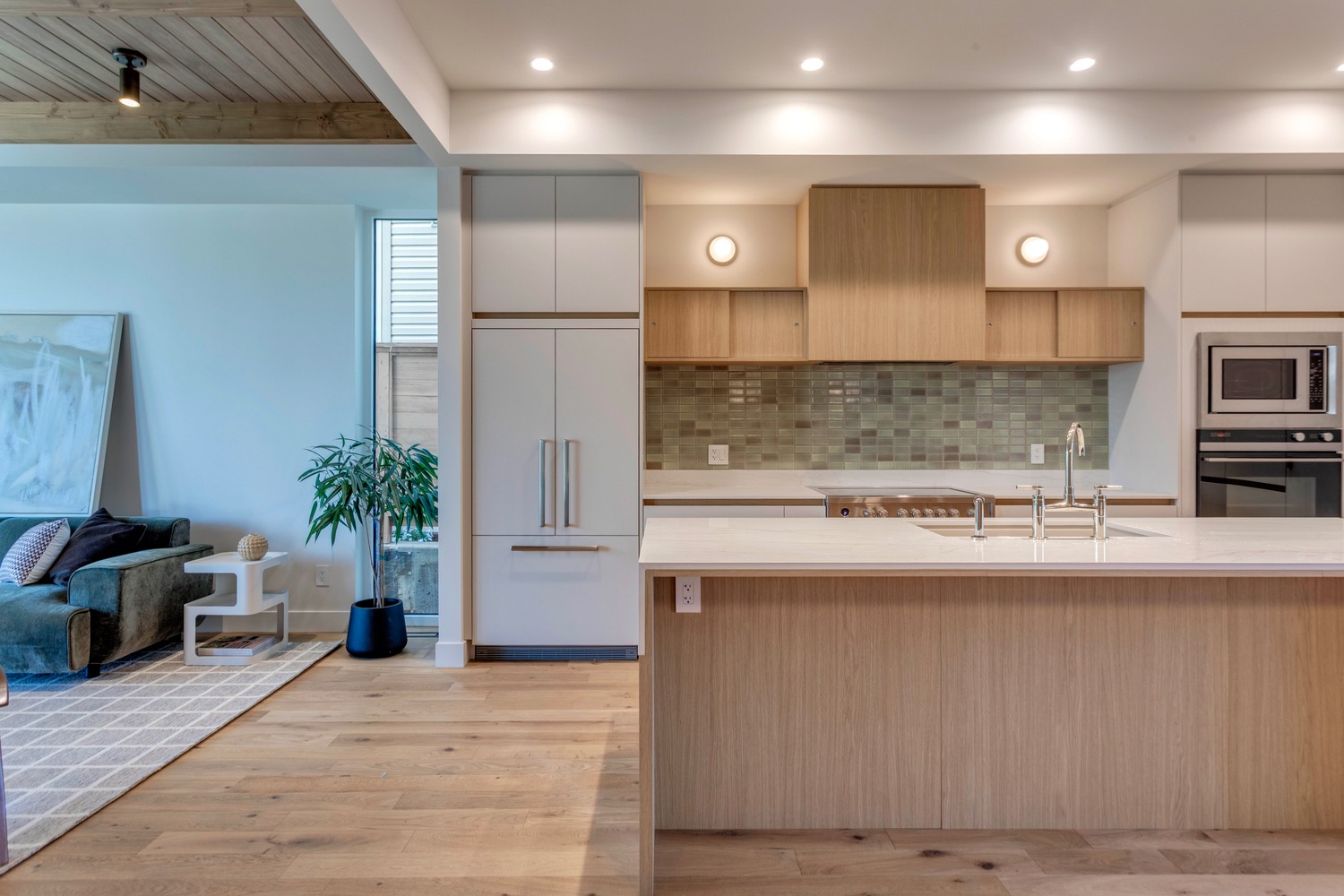 Kitchen in the Aspen in Strathearn with homes for sale by Holland and Associates Real Estate in Edmonton.